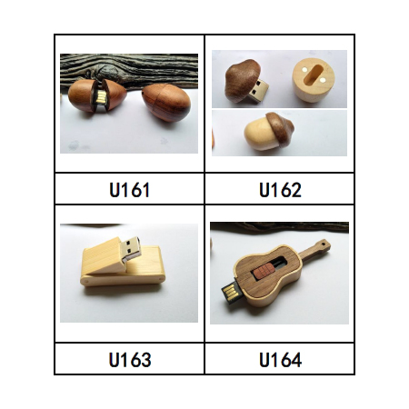 木質造型 USB 隨身碟